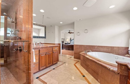 Lake Hodges Casa | Escondido Villa w/ Movie Theater, Garden, GameRoom