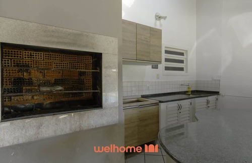 Florianopolis Casa | Espaço com churrasqueira em Floripa 200m da praia