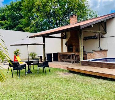 Pallu Casa | Espaço Ranchão com Piscina em São Pedro - SP
