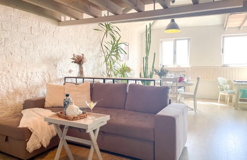Cimadevilla Apartamento | Espacioso ático en Cimadevilla - Casco histórico y vistas al mar