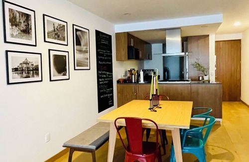 Roma Sur Apartamento | Espectacular departamento nuevo en Condesa con Piscina
