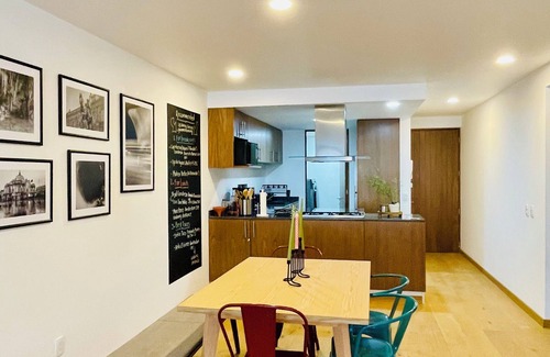 Roma Sur Apartamento | Espectacular departamento nuevo en Condesa con Piscina