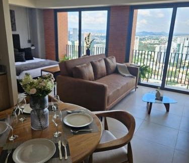 Guadalajara Apartamento | Espectacular vista piso 21 en YU Country