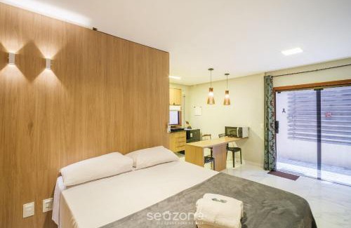 Castelo da Torre Apartamento | Estúdio Aconchegante em Praia do Forte VGC0005