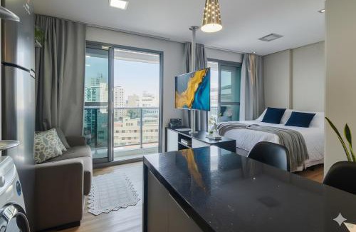 Reboucas Apartamento | Estúdio Aconchegante no Centro de Curitiba - Ar Condicio e Localização Perfeita!