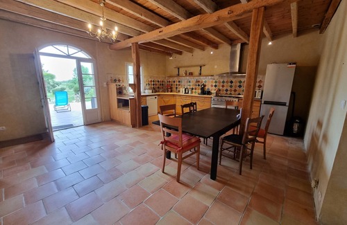 Astaffort Casa | Estate, pretty farmhouse 190m2, 10pers, 5bedroom, swimming pool, private lakes and woods, fishing