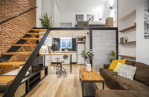 Ibiza Apartamento | Estiloso apartamento dúplex en Retiro