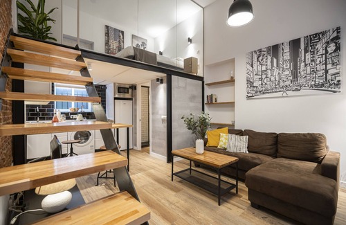 Ibiza Apartamento | Estiloso apartamento dúplex en Retiro