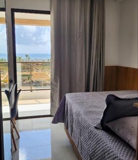 Armacao Apartamento | Estudio com vista mar e varanda