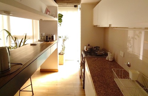 La Plata Apartamento | Estudio luminoso 1 persona con cochera ideal coworking La Plata