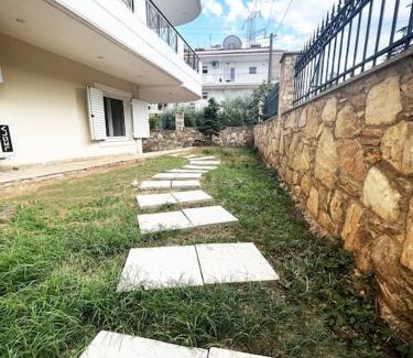 Paiania Apartamento | eva's villas 2室温馨庭院拥有私家停车位
