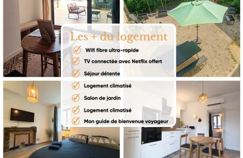Saint-Didier-sur-Chalaronne Apartamento | Evasion T2 avec terrasse