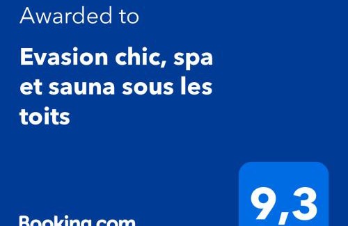 Saint-Pierre - Rene II - Bonsecours Apartamento | Evasion chic, spa et sauna sous les toits