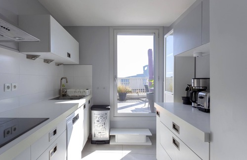 Le Couchant Apartamento | EXCEPTIONAL - Elegant 100m2 +60m2 terrace 3 bedrooms 2 bathrooms, 200 meters from the beach