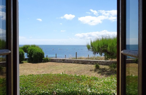 Nevez Casa | NEVEZ - CASA DE LA LÍNEA DE COSTA CON VISTA. WIFI. cerca de CONCARNEAU