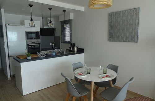 Saint-Malo Apartamento | Excepcional vista al mar T2 nuevo - Acceso directo a la playa - Estacionamiento