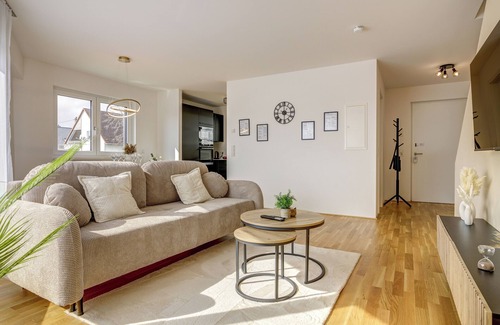 Hochheim am Main Apartamento | Exclusive 3-room luxury maisonette apartment, near FFM airport/Wiesbaden/Mainz