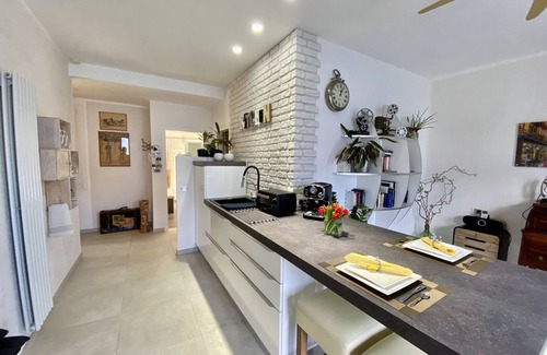Limone sul Garda Apartamento | LEMON 65 m2 APARTAMENTO BOUGANVILLE EN EL LAGO DE GARDA