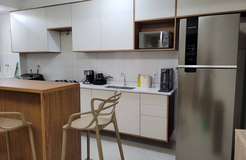 Sao Domingos Apartamento | Exclusive apartment, Ilhéus-BA, beachfront of millionaires