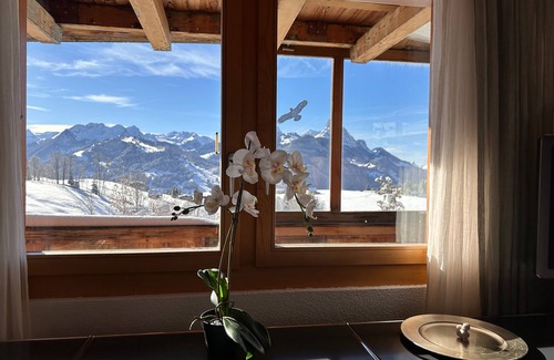 Schoenried Chalet De Esquí | Exclusive chalet with 360° panorama 7 minutes from Gstaad