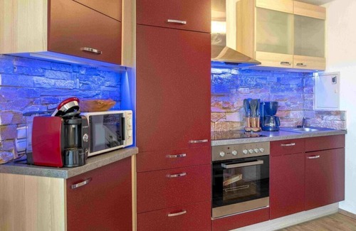 Schalkenmehren Casa | Apartamento vacacional con vista al volcán