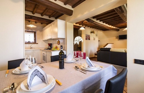 Castellina in Chianti Apartamento | Villa exclusiva en medio de Chianti con piscina y vista