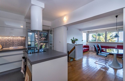 Split Apartamento | Exclusivo apartamento panorámico con terraza y vista al mar, cerca de playas y centro