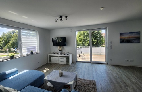 Großraschen Apartamento | Exclusive "Seeblick" vacation apartment directly on the lake