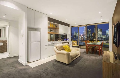 Southbank Apartamento | Ejecutiva 2 habitaciones / 1 baño con balcón lugar de agua dulce