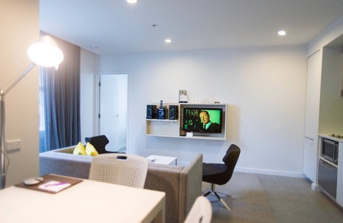 Melbourne Central Business District Apartamento | Executive 2 -Bedroom Apartment on Bourke Street Melbourne CBD