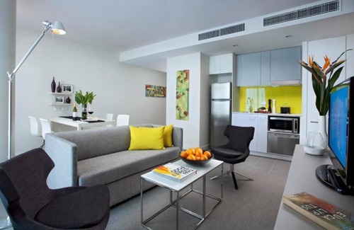 Melbourne Central Business District Apartamento | Executive 2 -Bedroom Apartment on Bourke Street Melbourne CBD