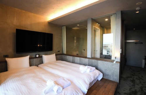 Nagaokakyo Hotel | Executive Twin Room Room Only Plan with 500 yen / Nagaokakyo Kyōto