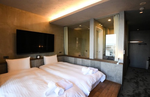 Nagaokakyo Hotel | Executive twin Room only eco plan / Nagaokakyo Kyōto