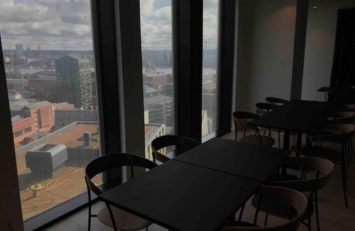 Lindholmen Apartamento | Exklusiva skyskrapan Karlatornet