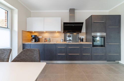 Greetsiel Apartamento | Exklusive Ferienwohnung "feerjenkoje" - Moderner Komfort in Zentraler Lage