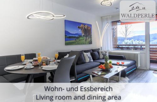 Schonach im Schwarzwald Apartamento | Exklusives 5-Sterne Apartment Waldperle mit Indoor-Pool, Sauna, top Lage und Ausblick in die Natur, Hunde willkommen
