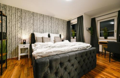 Cottbus Apartamento | Exklusives-City-Apartment mit gratis Tiefgarage, Balkon, Waschtrockner, Netflix