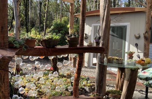 Eden Roc Casa | Exotic garden cottage at amazing volcanic fissure