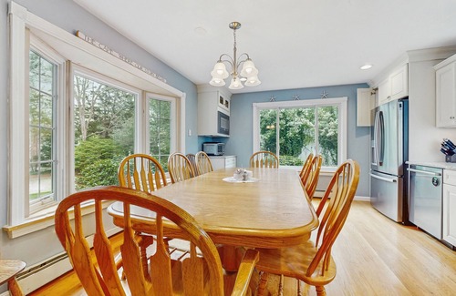Hyannis Casa | Expansive Getaway w/ Fenced Yard, Outdoor Shower & Private Neighborhood Beach