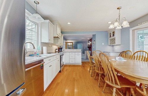 Hyannis Casa | Expansive Getaway w/ Fenced Yard, Outdoor Shower & Private Neighborhood Beach