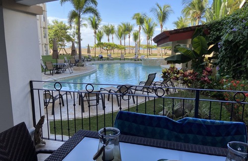 Barrio Los Faroles Condominio | EXPECT THE BEST! 3BR2BA Ocean, Beachfront, 1st Floor, Walk out to Pool and Beach