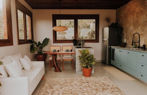 Alto Paraiso de Goias Chalet De Esquí | Experience the charm of Chapada: glass ceilings, stars and mountains