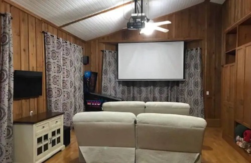 St. Cloud Casa | Experience FL in a Cypress Cabin w/Pool & Theater