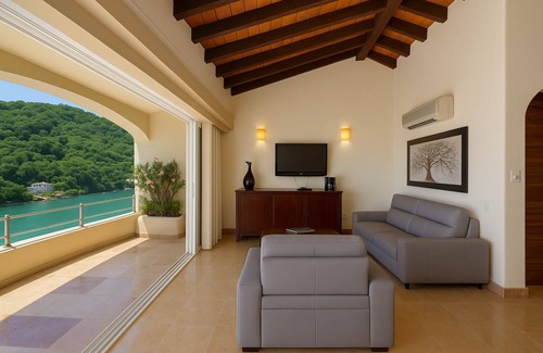 Boca de Tomatlan Villa | Villa de lujo frente a la playa en alquiler