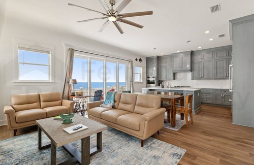 Ocean Cay Casa | Experience oceanfront luxury at 1088 S. Fletcher Ave, a spacious 5-bedroom house