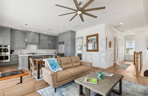 Ocean Cay Casa | Experience oceanfront luxury at 1088 S. Fletcher Ave, a spacious 5-bedroom house