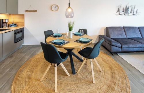 Dornumersiel Apartamento | Experience the comfort of the modern anchorage in Dornumersiel