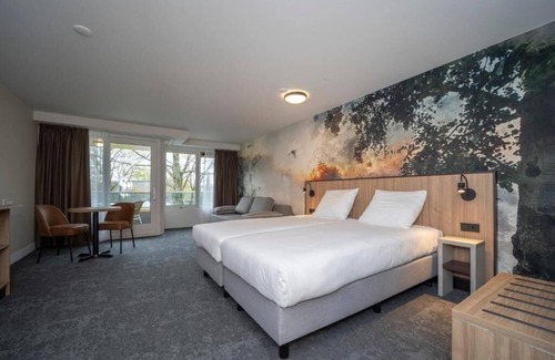 Roden Hotel | Explore Groningen from a Scenic Room w/ Balcony Near Speelgoedmuseum Roden