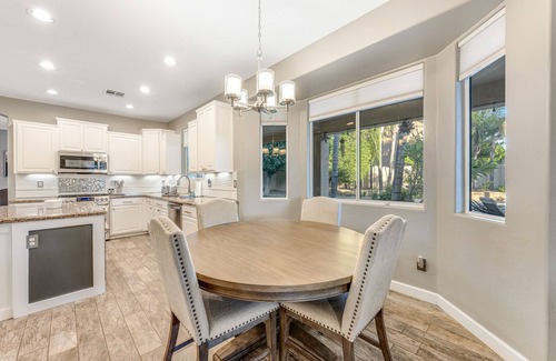 Terramar Casa | Exquisite home with firepit, game room, heated pool, pool spa, & putting green