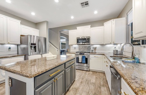 Terramar Casa | Exquisite home with firepit, game room, heated pool, pool spa, & putting green